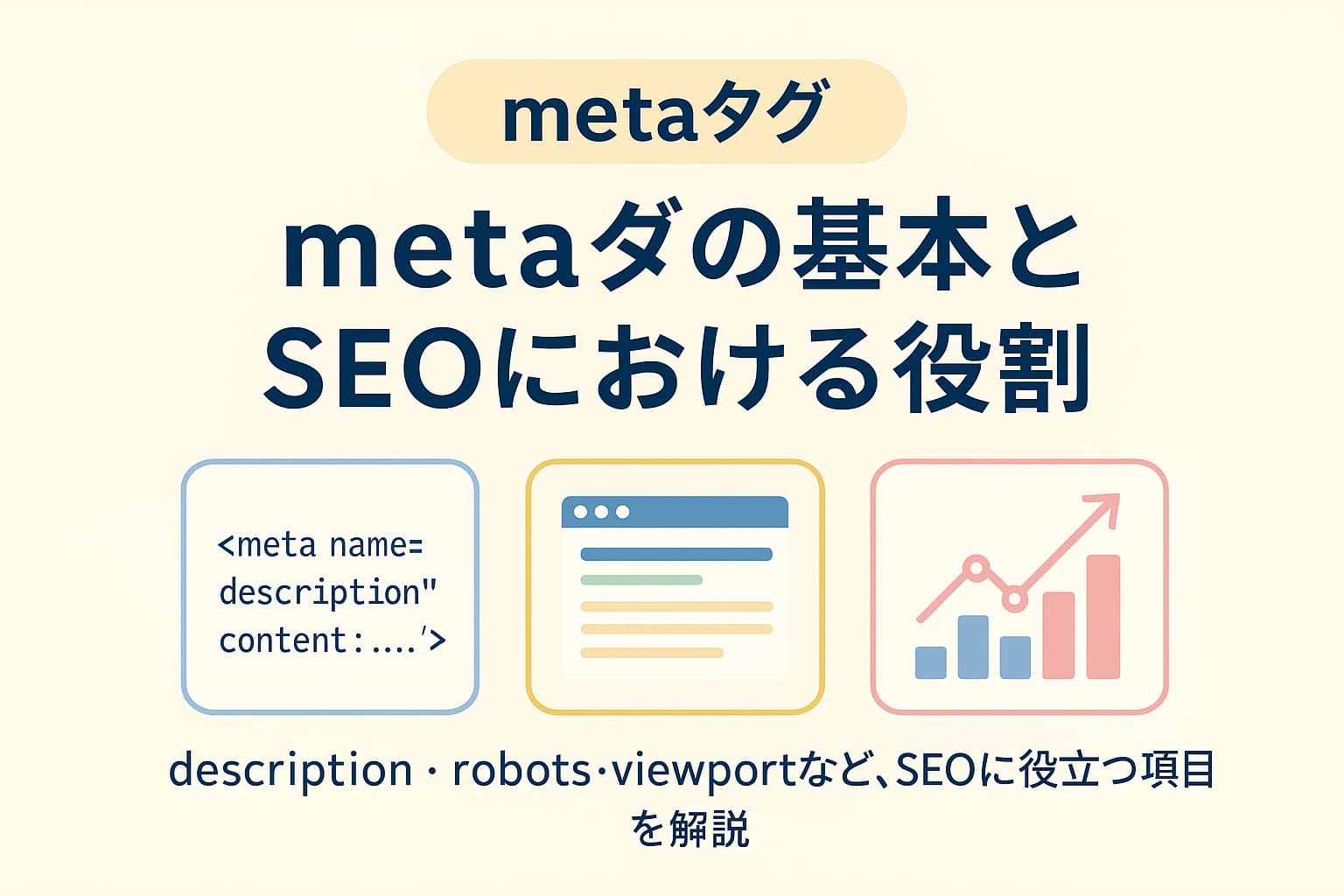 metaタグの基本とSEOにおける役割 - Yagi-System