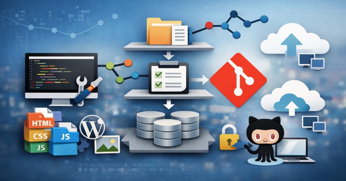 Gitを使ったWeb制作の基本的な作業フローと、個人開発での運用イメージ